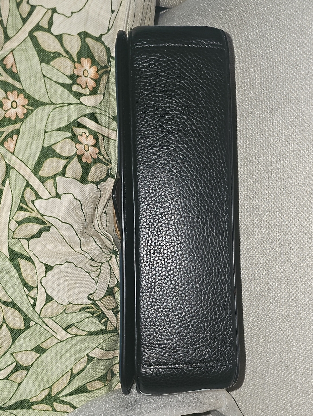 Coach 6020 Georgie Shoulder Bag - Black/Green/Khaki Kaffe Fassett NWT RARE - Picture 7 of 10